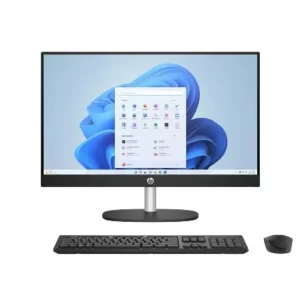 HP All-in-One 24-cr0055m PC, Windows 11 Home, 23.8", AMD Ryzen™ 5, 16GB RAM, 1TB SSD, FHD, Jet black