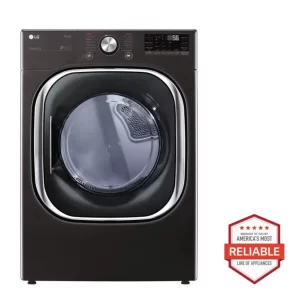 LG 7.4 cu. ft. Ultra Large Capacity Smart Wi-Fi Enabled Front Load Electric Dryer with TurboSteam™ and Built-In Intelligence