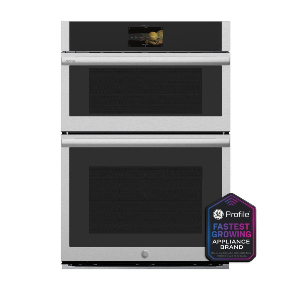 GE Profile™ 30 in. Combination Double Wall Oven with Convection, Air Fry, Steam, Sous Vide, and Advantium® Technology