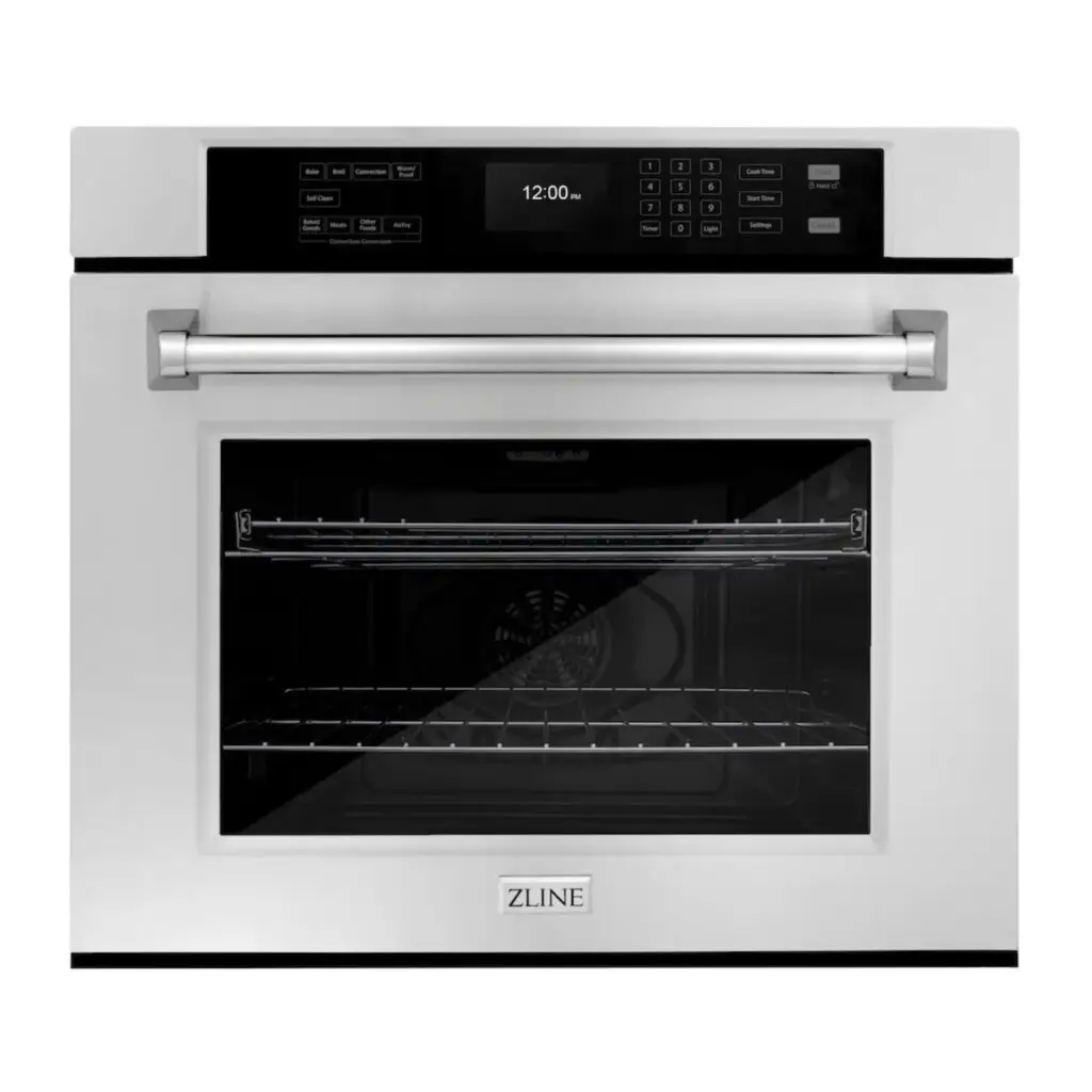 ZLINE 30 in. Professional True Convection Wall Oven with Air Fry and Self Clean in